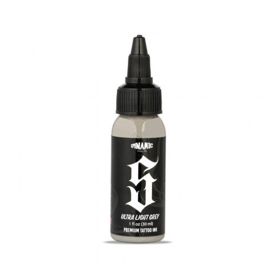 Тату краска Dynamic Colors Smoke Opaque Greys Set (5 пигментов)
